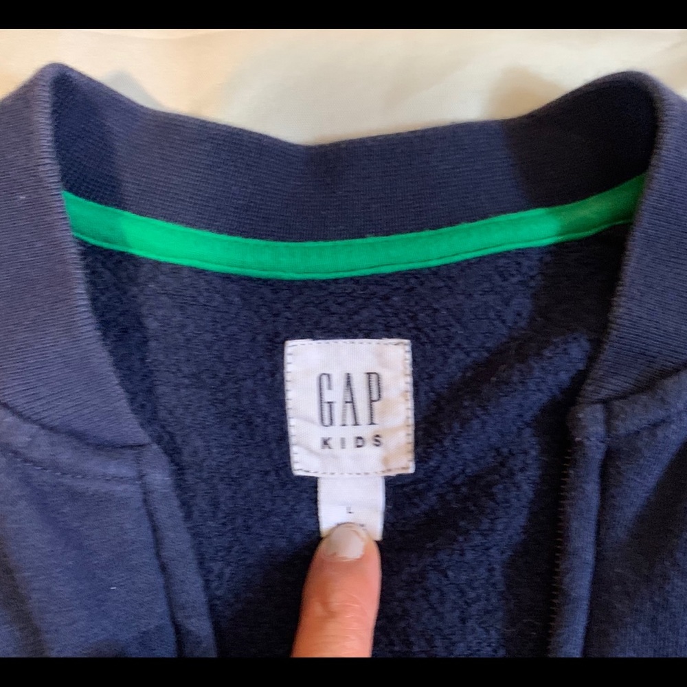 Fall button down cotton Gap Jacket - Picture 3 of 5